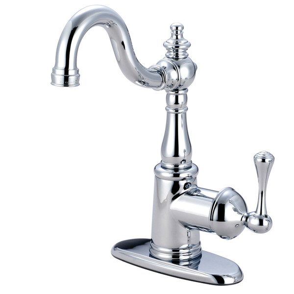 Fauceture Single-Handle, 4" Centerset Bathroom Faucet, Chrome FS7641BL